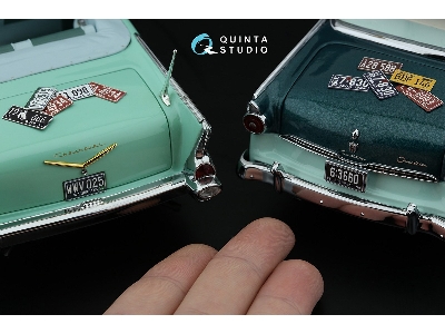 Western Us License Plates 1950-1960 Part 2 With Metal Base (For All Kits) - zdjęcie 8