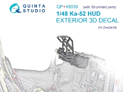 Kamov Ka-52 - Hud (For Zvezda Kits) - zdjęcie 1
