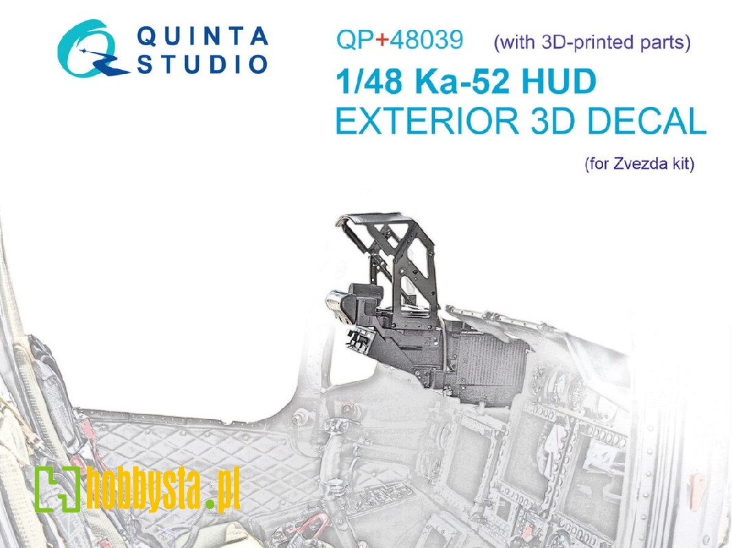 Kamov Ka-52 - Hud (For Zvezda Kits) - zdjęcie 1
