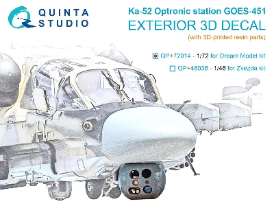 Kamov Ka-52 - Optronic Station Goes-451 With 3d-printed Resin Parts (For Dream Model Kits) - zdjęcie 2