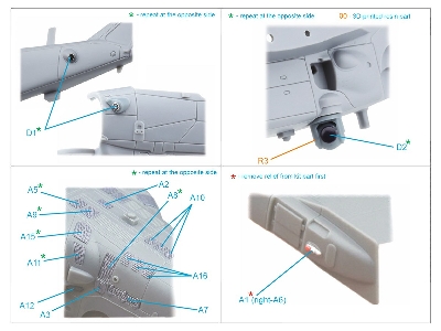 Kamov Ka-52 - Big Exterior Set (For Dream Model Kits) - zdjęcie 8