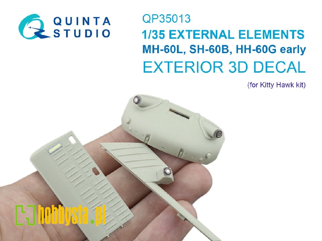 Sikorsky Mh-60 L / Sh-60 B And Hh-60 G Early - External Elements (For Kitty Hawk Kits) - zdjęcie 1