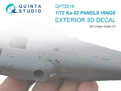 Kamov Ka-52 - Panels Hinge (For Dream Model And Quinta Models Kits) - zdjęcie 2