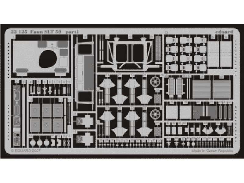  Faun SLT 50 1/72 - Revell - blaszki - zdjęcie 1