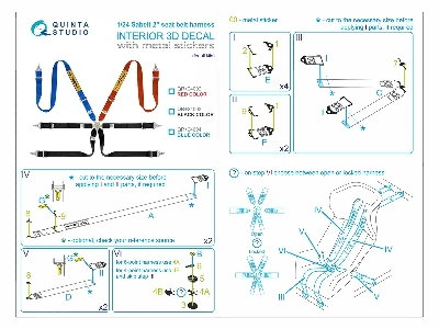 Sabelt 2inch Seat Belt Harness - Blue (With Metal Buckles / For All Kits) - zdjęcie 2