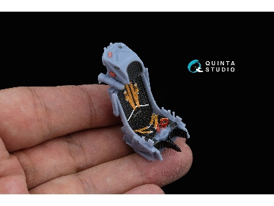 K-36dm (Initial Release) Ejection Seat - For Su-17m3/M4/Um3/22, Su-24, Mig-29 9-12 Early Aircraft (For All Kits) - zdjęcie 6