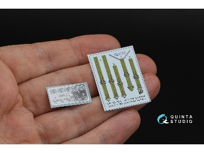 Red Army Wwii Air Force Seatbelts Type 2 With Metal Buckles (For All Kits) - zdjęcie 2