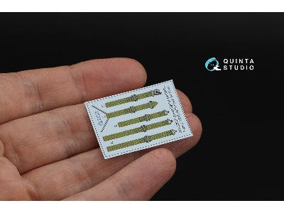 Red Army Wwii Air Force Seatbelts Type 2 With Metal Buckles (For All Kits) - zdjęcie 3