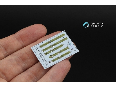 Red Army Wwii Air Force Seatbelts Type 2 With Metal Buckles (For All Kits) - zdjęcie 5