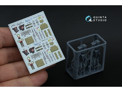 Gru-7 A Late - 2 Ejection Seats For F-14 A/B (For Hasegawa And Gwh Kits) - zdjęcie 2
