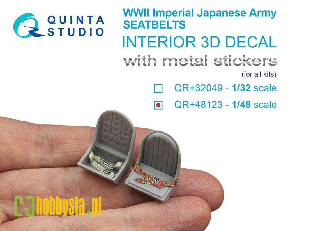 Imperial Japanese Wwii Army Seat Belts With Metal Buckles (For All Kits) - zdjęcie 1