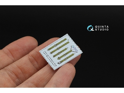 Red Army Wwii Air Force Seatbelts Type 2 With Metal Buckles (For All Kits) - zdjęcie 5