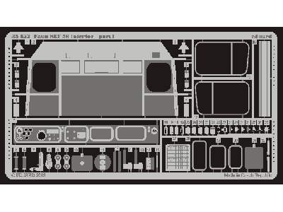  Faun SLT 56 interior 1/35 - Trumpeter - blaszki - zdjęcie 2
