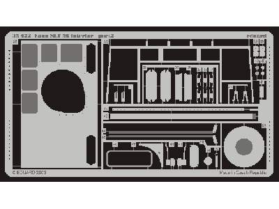  Faun SLT 56 interior 1/35 - Trumpeter - blaszki - zdjęcie 3