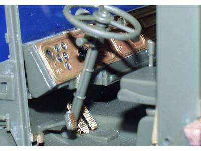  Faun SLT 56 interior 1/35 - Trumpeter - blaszki - zdjęcie 8