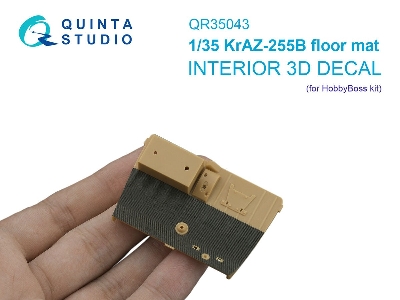 Kraz-255b - Floor Mat (For Hobby Boss Kits) - zdjęcie 1