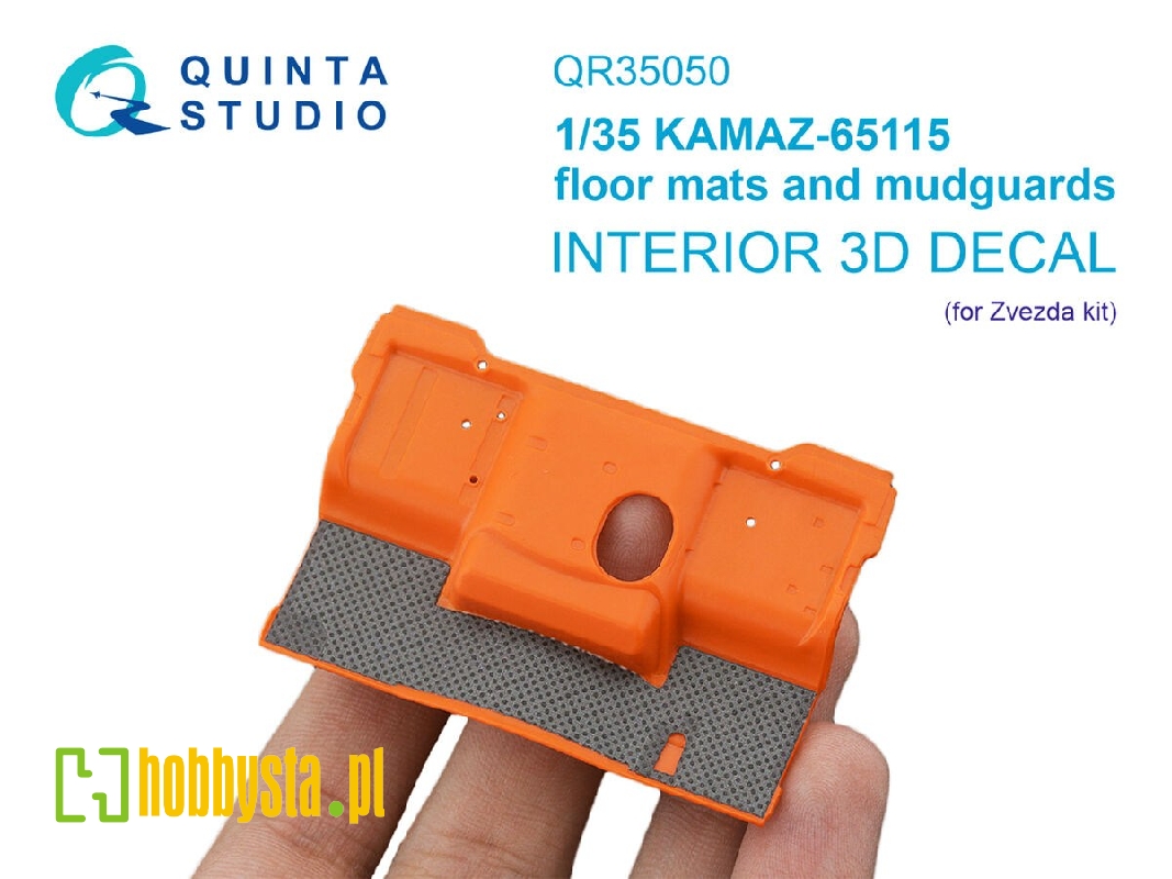 Kamaz-65115 - Floor Mats And Mudguards (For Zvezda Kits) - zdjęcie 1