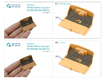 Zil-130 - Floor Mat Type 1 (For Zvezda Kits) - zdjęcie 9