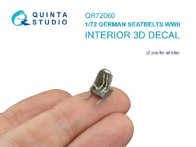 German Wwii Fighter Seatbelts (For 2 Seats And All Kits) - zdjęcie 1