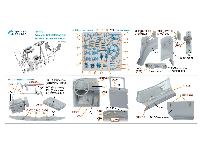 Zil-130 - Detailing Set (3d-printed / For Avd Kits) - zdjęcie 11