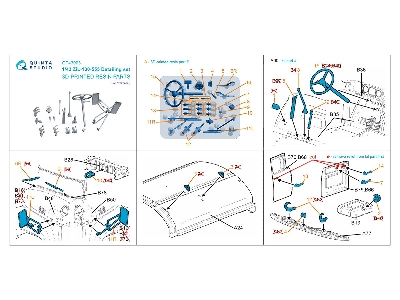 Zil-130-555 - Detailing Set (3d-printed / For Zvezda Kits) - zdjęcie 11