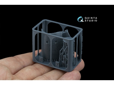 Kamov Ka-52 / Ка-52 М - Engine With Bay And Cover, Portside - Left (For Zvezda And Quinta Kits) - zdjęcie 4