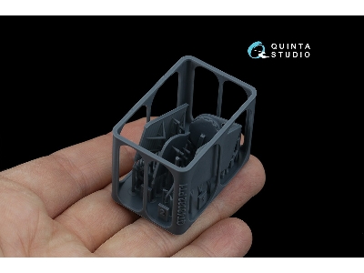 Kamov Ka-52 / Ка-52 М - Engine With Bay And Cover, Starboard - Right (For Zvezda And Quinta Kits) - zdjęcie 3