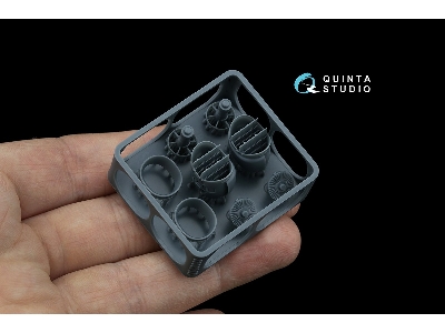 Kamov Ka-52 / Ка-52 М - Exhaust Device (For Zvezda And Quinta Kits) - zdjęcie 3