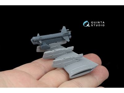 Light Multi-purpose Guided Missile X-39 "product 305" Lmur - Single-pac For Ka-52 M (For All Kits) - zdjęcie 3