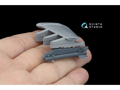 Light Multi-purpose Guided Missile X-39 "product 305" Lmur - Single-pac For Ka-52 M (For All Kits) - zdjęcie 5