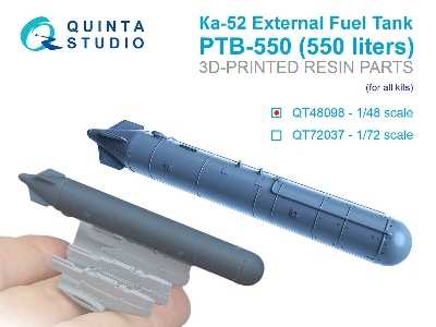 External Fuel Tank Ptb-550 For Ka-52 (For All Kits) - zdjęcie 1