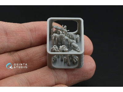 Yakovlev Yak-7b / Yak-9d - Cockpit Set (3d-printed / For Zvezda Kits) - zdjęcie 5