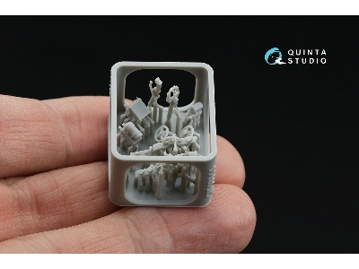 Yakovlev Yak-7b / Yak-9d - Cockpit Set (3d-printed / For Zvezda Kits) - zdjęcie 6