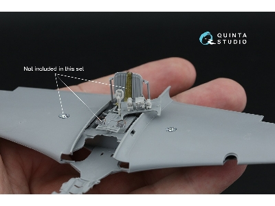 Yakovlev Yak-7b / Yak-9d - Cockpit Set (3d-printed / For Zvezda Kits) - zdjęcie 7