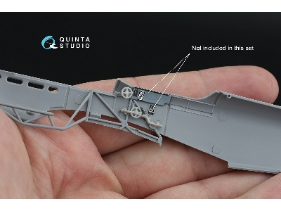 Yakovlev Yak-7b / Yak-9d - Cockpit Set (3d-printed / For Zvezda Kits) - zdjęcie 8