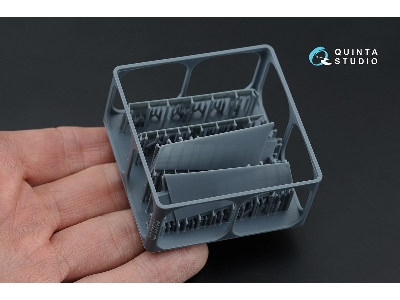 Yakovlev Yak-7b - Landing Flaps With Bays (3d-printed / For Zvezda Kits) - zdjęcie 2