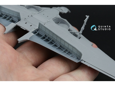 Yakovlev Yak-7b - Landing Flaps With Bays (3d-printed / For Zvezda Kits) - zdjęcie 5