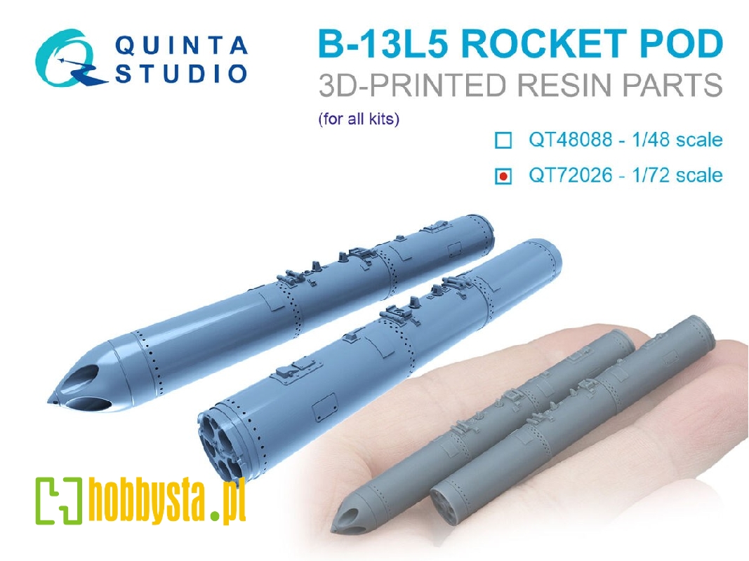 B-13l5 - Rocket Pods (2 Pcs / For All Kits) - zdjęcie 1