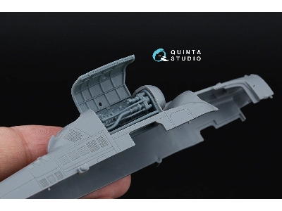 Kamov Ka-52 / Ка-52 М - Engine With Bay And Cover, Portside (For Dream Model And Quinta Kits) - zdjęcie 4