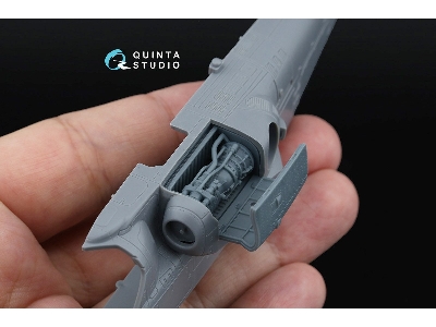 Kamov Ka-52 / Ка-52 М - Engine With Bay And Cover, Portside (For Dream Model And Quinta Kits) - zdjęcie 5