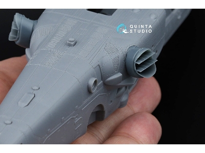 Kamov Ka-52 / Ка-52 М - Exhaust Device (For Dream Model And Quinta Kits) - zdjęcie 6