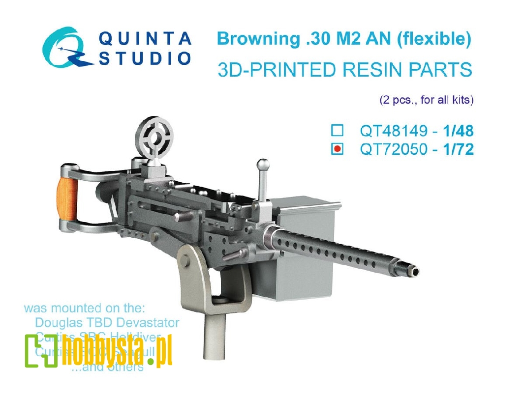 Browning .30 M2 An (Flexible) Machine Gun - 2 Pcs (3d-printed / For All Kits) - zdjęcie 1
