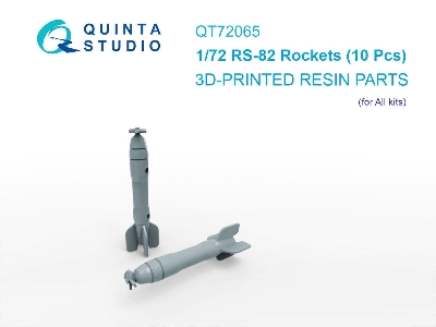 Rs-82 Rockets 3d-printed (10 Pcs / For All Kits) - zdjęcie 1