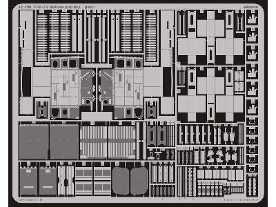  F6F-5N gun bay 1/32 - Trumpeter - blaszki - zdjęcie 2