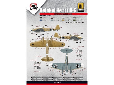 German Wwii Bomber Heinkel He-111 H-6 - zdjęcie 12