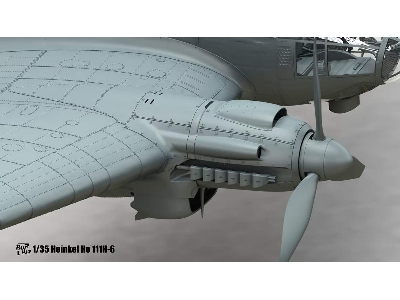 German Wwii Bomber Heinkel He-111 H-6 - zdjęcie 13
