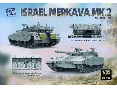 Israel Merkava Mk.2 With Full Interior & Workable Tracks - zdjęcie 2