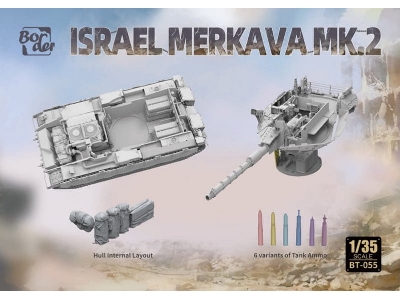 Israel Merkava Mk.2 With Full Interior & Workable Tracks - zdjęcie 3