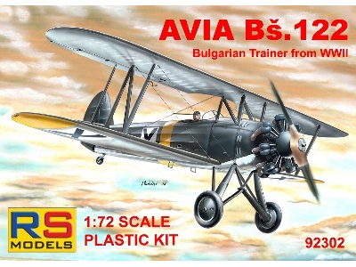 Avia Bš.122 Bulgarian Trainer From Wwii - zdjęcie 1