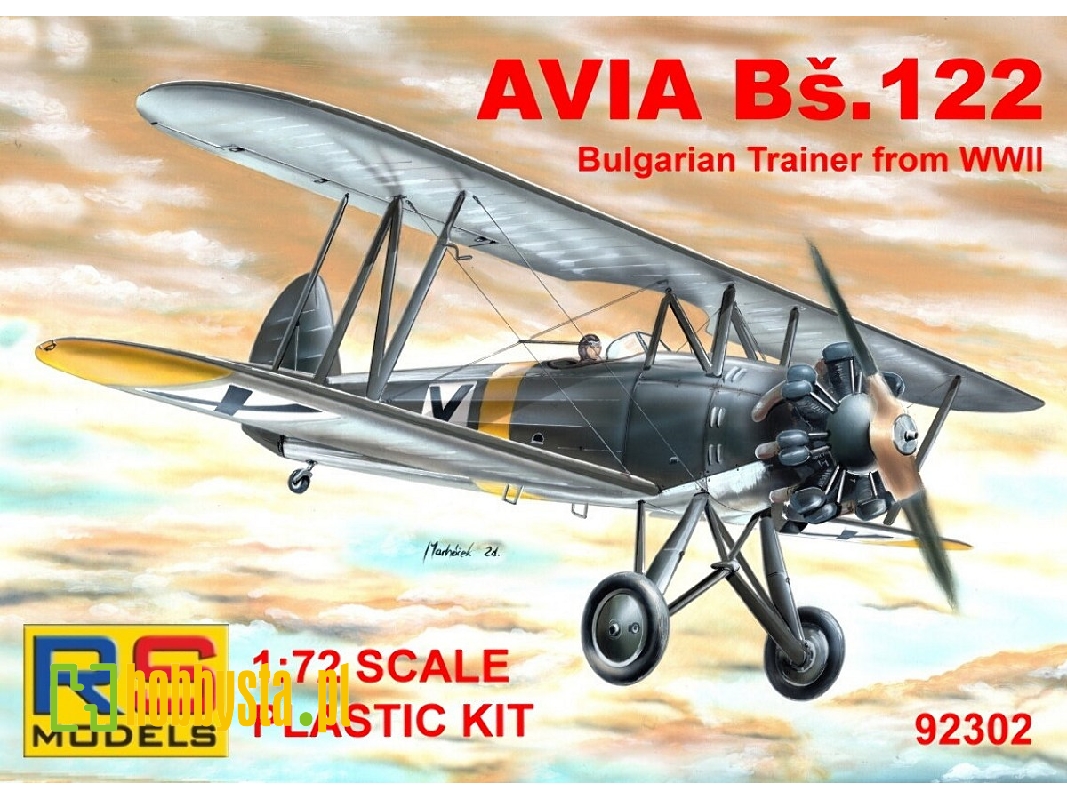 Avia Bš.122 Bulgarian Trainer From Wwii - zdjęcie 1